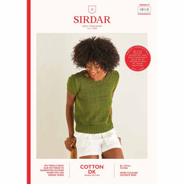 Top in Sirdar Cotton Dk - Digital Version 10115