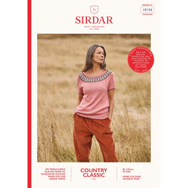Raglan Top in Sirdar Country Classic 4ply