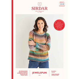 Sweater in Sirdar Jewelspun Aran