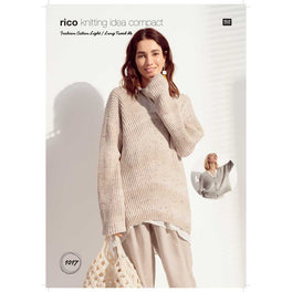 Cardigan & Sweater in Rico Fashion Cotton Light & Long Tweed Dk - Digital Version