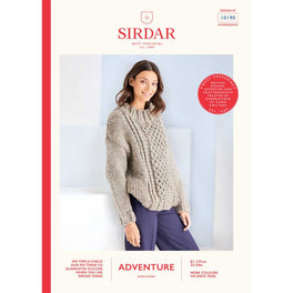 Sweater in Sirdar Adventure Super Chunky - Digital Version 10190