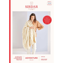 Blanket in Sirdar Adventure Super Chunky