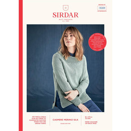Sweater in Sirdar Cashmere Merino Silk Dk - Digital Version 10204