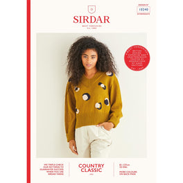 Sweater in Sirdar Country Classic 4ply - Digital Version 10240