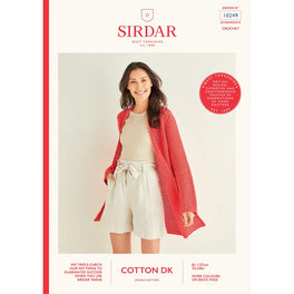 Cardigan in Sirdar Cotton Dk - Digital Version 10249