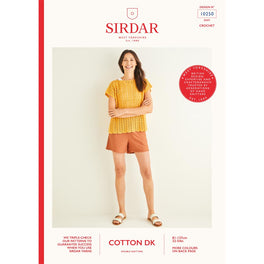 Top in Sirdar Cotton Dk