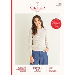 Sweater in Sirdar Cotton Dk - Digital Version 10251