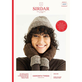 Hat and Gloves in Sirdar Haworth Tweed Dk - Digital Version 10297