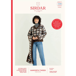 Sweater and Scarf in Sirdar Haworth Tweed Dk