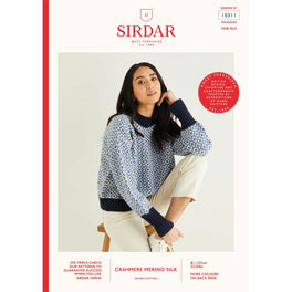 Sweater in Sirdar Cashmere Merino Silk Dk