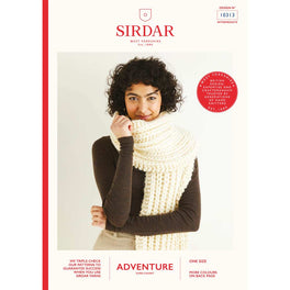 Scarf in Sirdar Adventure Super Chunky - Digital Version 10313