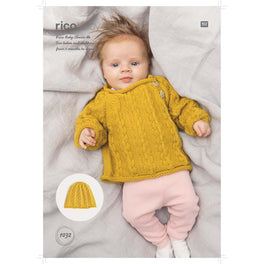 Jumper and Hat in Rico Baby Classic Dk - Digital Version 1032