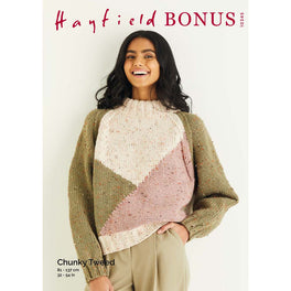 Sweater in Hayfield Bonus Chunky Tweed - Digital Version 10345