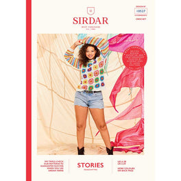 Crowd Surf Sweater in Sirdar Stories Dk
