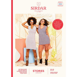 Just Add Shades Dress in Sirdar Stories Dk