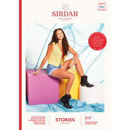 Free Download - Anthem Button Vest in Sirdar Stories Dk