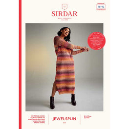 Tall Poppies Dress in Sirdar Jewelspun Aran