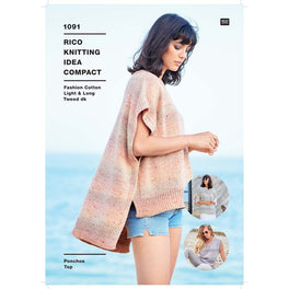 Ponchos and Top in Fashion Light & Long Tweed Dk -Digital Version 1091
