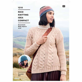 Sweater and Hat in Rico Essentials Baby Alpaca Aran - Digital Version 1210