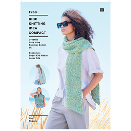 Shirt and Shawls in Rico Creative Lazy Hazy Summer Cotton Dk