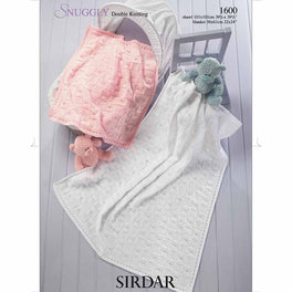 Blanket and Shawl in Sirdar Snuggly DK