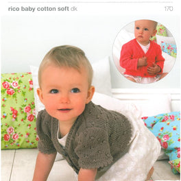Cardigans in Rico Baby Cotton Soft Dk (170)