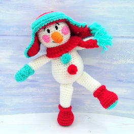 Wee Woolly Wonderfuls Pattern Booklet -Chilli the Snowman - in Stylecraft Special Chunky