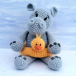 Wee Woolly Wonderfuls Pattern Booklet - Henry the Hippo - in Stylecraft Special Chunky