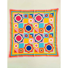 Day Tripper Picnic Blanket CAL Colour Pack in Sirdar Hayfield Bonus DK by Katie Jones