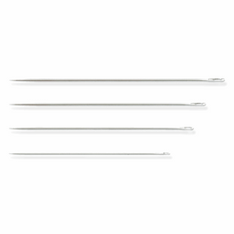 Milward Straw/Milliners Needles: Nos.3-9: 16 Pieces