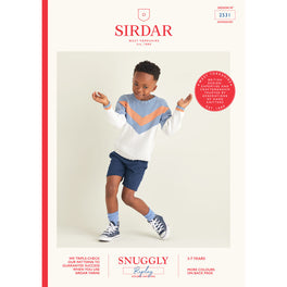 Sweater in Sirdar Snuggly Replay Dk - Digital Version 2531