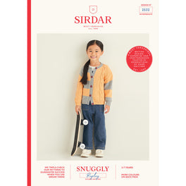 Cardigan in Sirdar Snuggly Replay Dk - Digital Version 2532