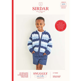 Jacket in Sirdar Snuggly 100% Cotton - Digital Version