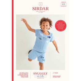 Top & Shorts in Sirdar Snuggly 100% Cotton - Digital Version 2575