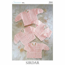 Cardigans in Sirdar Snuggly 4ply