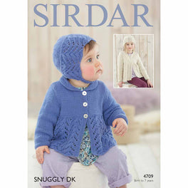 Cardigans, Bonnet and Hat in Sirdar Snuggly DK