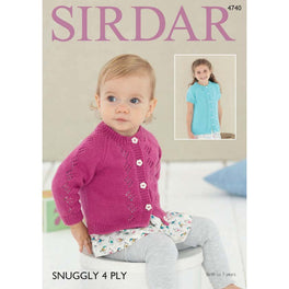Cardigans in Sirdar Snuggly 4 ply - Digital Version