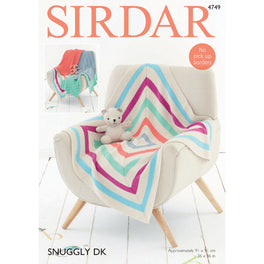 Blankets in Sirdar Snuggly DK 4749 - Digital Version