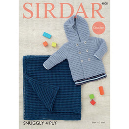 Jacket and Blanket in Sirdar Snuggly 4ply - Digital Version