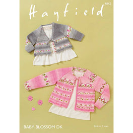 GirlsTops in Hayfield Baby Blossom DK