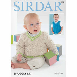 Sweater and Tank Top in Sirdar Snuggly DK - Digital Version