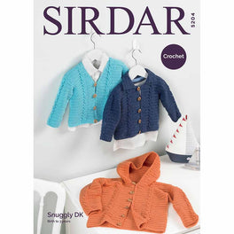 Cardigans in Sirdar Snuggly Dk