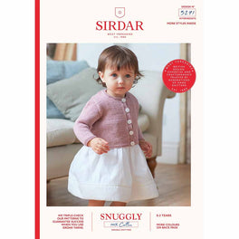 Cardigan in Sirdar Snuggly 100% Cotton DK - Digital Version