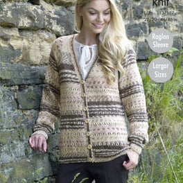 Ladies Cardigan and Top in King Cole Dk