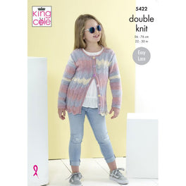 Cardigans in King Cole Beaches Dk