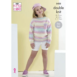 Sweaters in King Cole Beaches Dk