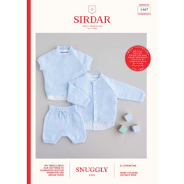 Three Piece in Sirdar Snuggly 3ply - Digital Version 5467