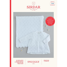 Shawl & Matinee Jacket in Snuggly 2ply - Digital Version 5468
