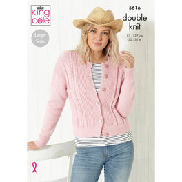 Cardigans in King Cole Paradise Beaches Dk