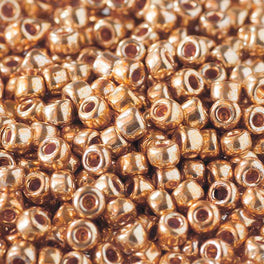 Debbie Abrahams Metallic Gold Seed Bead 562 - Size 6